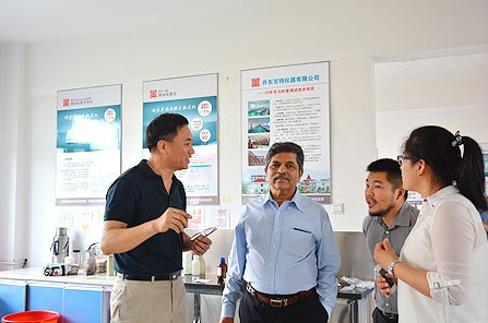 印度、香港知名仪器销售公司联袂访问百特