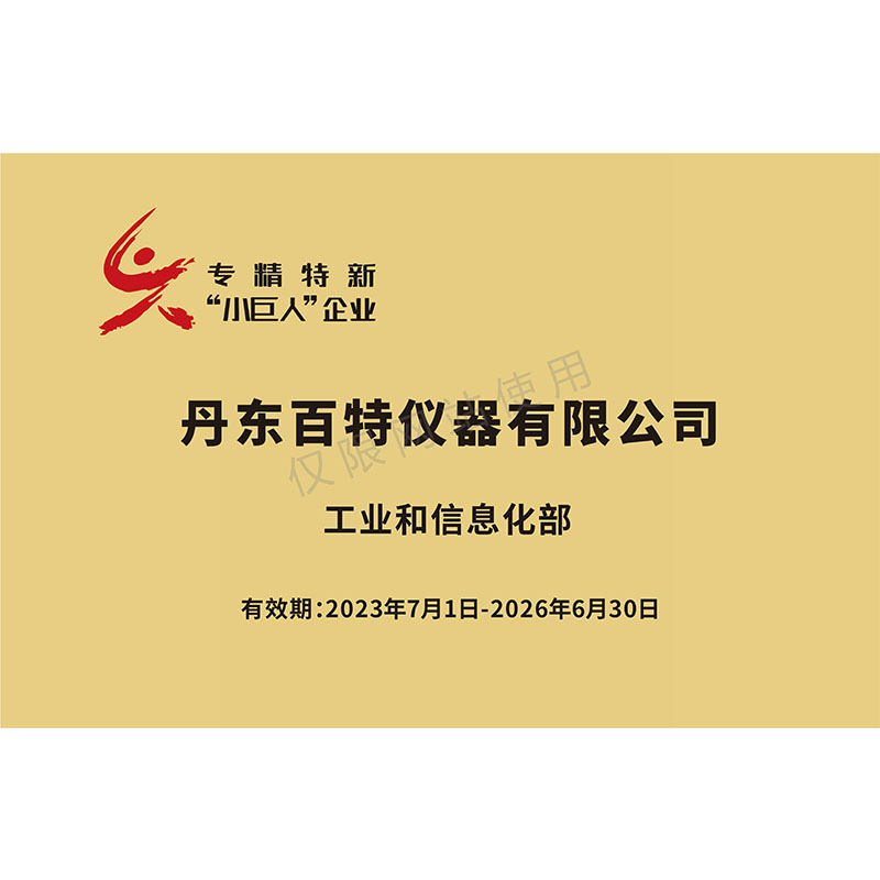 国家级专精特新小巨人企业